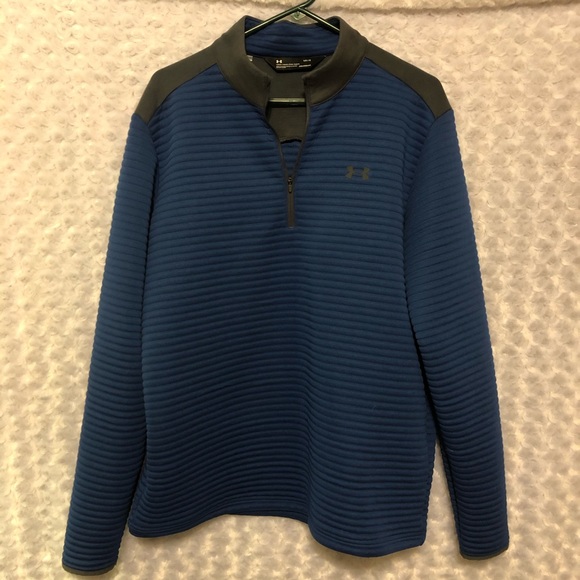 Under Armour Pullover Blue Size Large - Picture 2 of 7